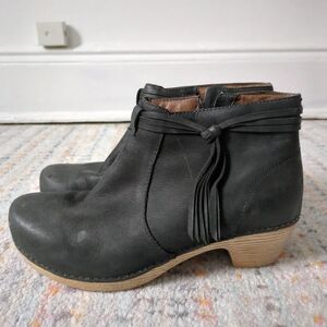 Dansko Black Maria Boots 9